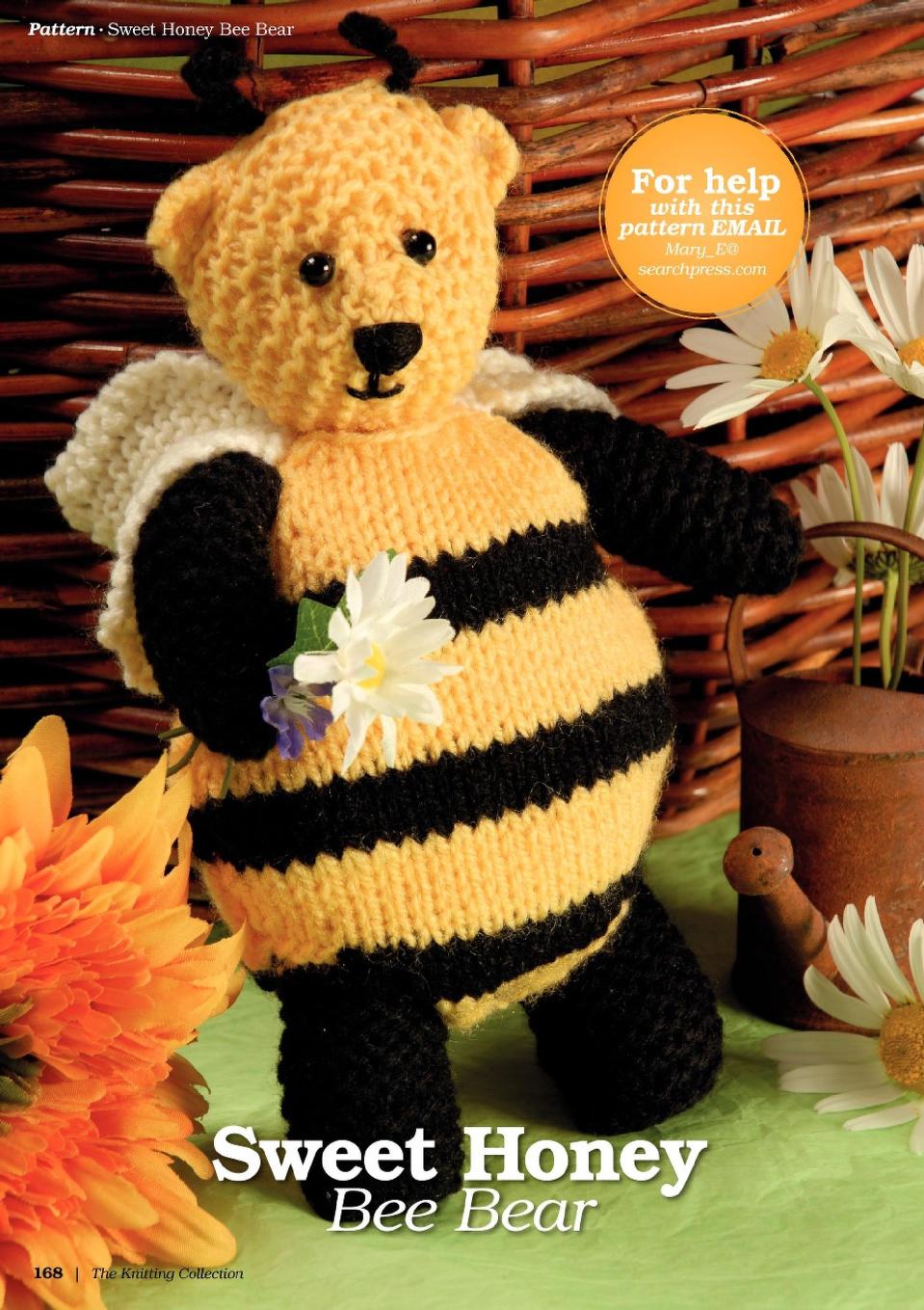 A Honey Bee Bear Knitting Pattern
